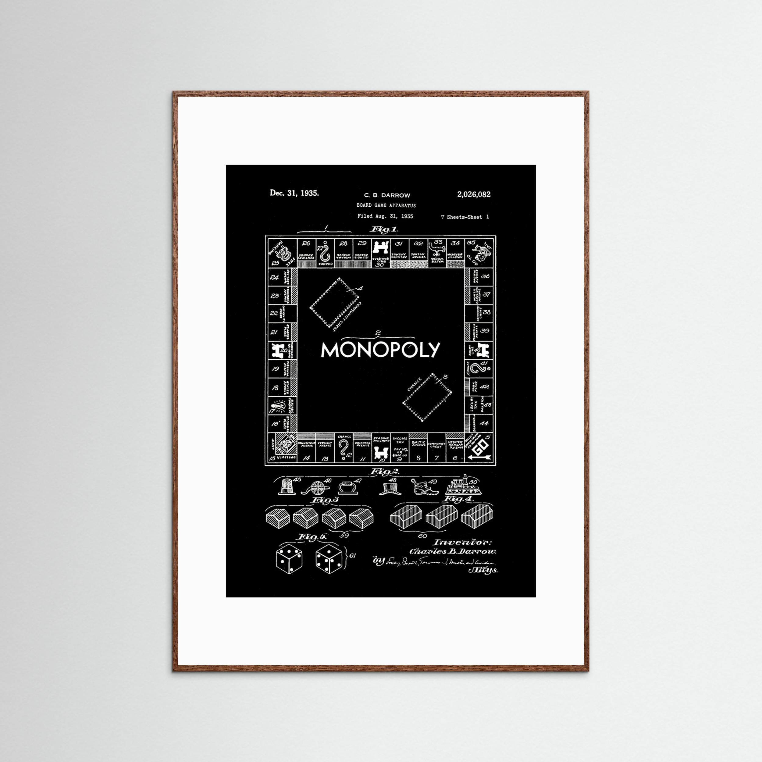 Board Game Patent 1935 by Andreas Magnusson